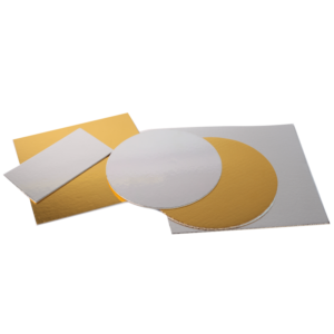 Bases de cartón diversos tamaños y formas