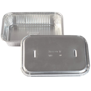 Tapa aluminio comida a bordo. ITEM 027. Paq. x 50 unds.