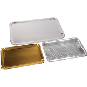 Bandejas grandes de cartón