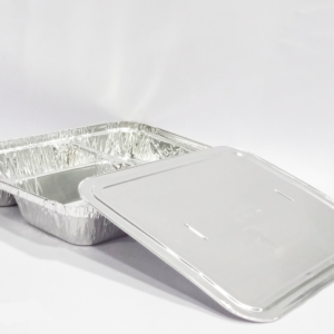 Tapa en aluminio 014 bandeja de almuerzos