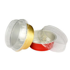 Minimolde redondo de aluminio sin arrugas